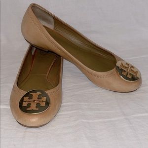 Tory Burch Tan Flats